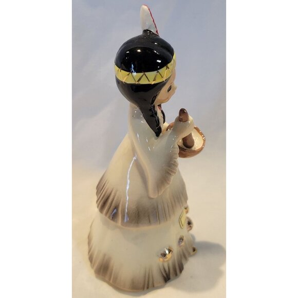 Josef Originals Native American Figurine "Americo" Vintage Ceramic Hand-Painted - Picture 5 of 10